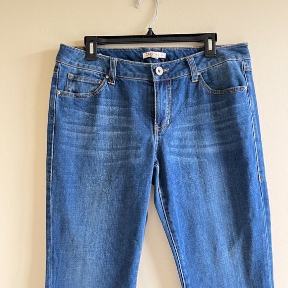 Cabi Women's 750 Style Skinny Jeans Denim Pants Blue‎ Size 12 - Picture 2 of 7